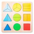 Geometric Shape Puzzle Board