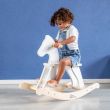 Wooden Rocking Horse - White