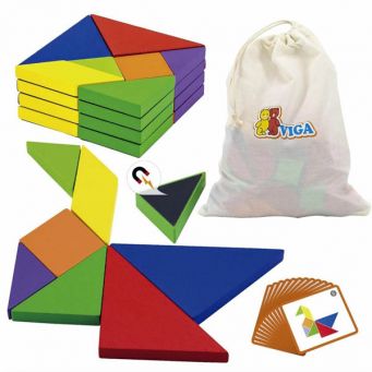 Magnetic Tangram Block 