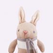 Baby Threads Taupe Bunny Rattle