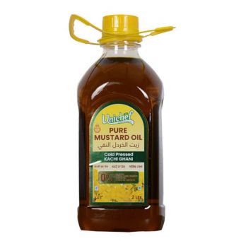 Unichef Cold Pressed Pure Mustard Oil-2ltr