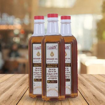 Unichef cold pressed sesame oil-1ltr