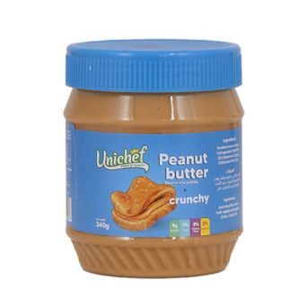 Unichef Peanut Butter Crunchy-340gm