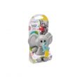 Melii - Elephant Pacifier Holder - Grey Ears