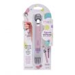 Melii - Detachable Spoon & Fork with Carrying Case - Pink & Purple