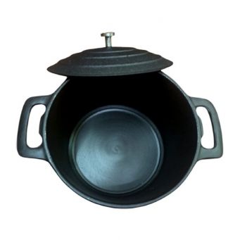 Pre-Seasoned 3 Litre Cast Iron Dutch Oven- 8.5 Inch