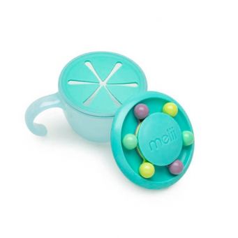 Melii - Abacus Snack Container - Turquoise