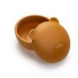 Melii - Silicone Bowl with Lid 350 ml Brown Bear