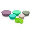 Melii - Stacking & Nesting Containers with Silicone Lids - 6 Containers