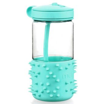 Melii - Spikey Water Bottle 17 oz Blue