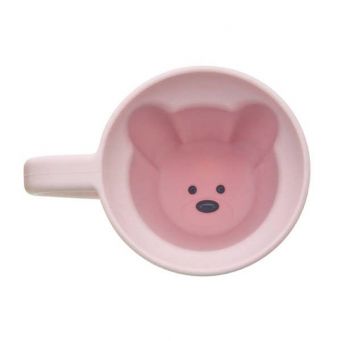 Melii - Silicone Mug Bear Pink