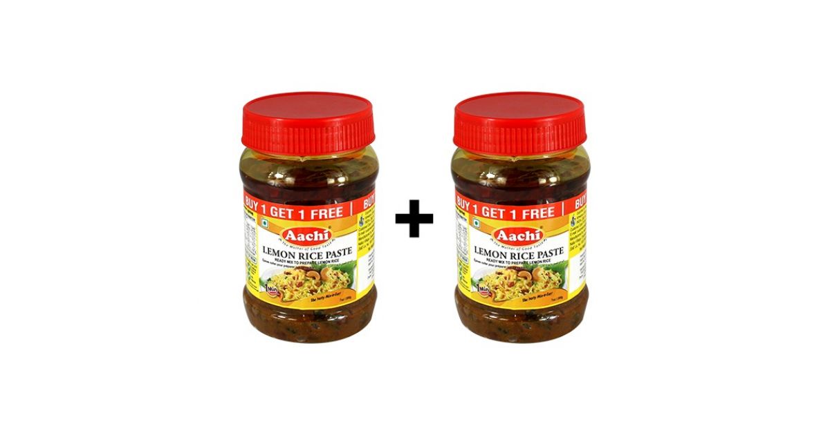 Aachi Lemon Rice Paste | Sandhai | sandhai.ae