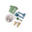 Beach Bucket & Ice Cream Set - Green