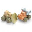 Bioplastic Construction Vehicle Set