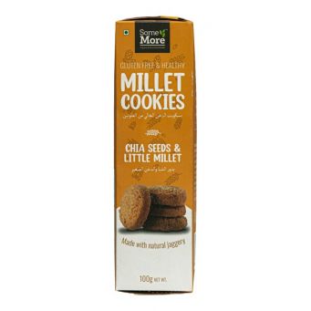 Gluten Free Millet Cookies - Chia Seeds & Little Millet 