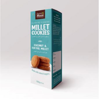 Gluten Free Millet Cookies - Coconut And Foxtail Millet