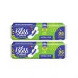 BLISS NATURAL UAE Organic Sanitary Napkin pads with wings for women