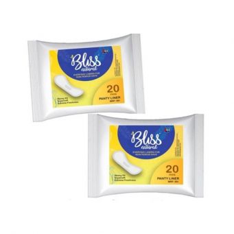 BLISS NATURAL Everyday Panty Liners LONG / SMALL for Women