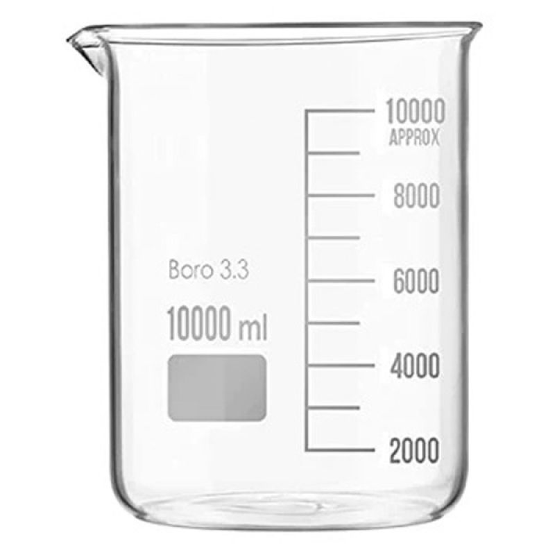 Borosilicate Glass Beaker 10000ml