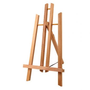 Wooden art triangle easel kids Desk Stand 50cm