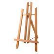 Wooden art triangle easel kids Desk Stand 50cm