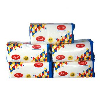 Facial Tissue 630 Sheets - Pack of 5