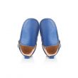 Rose et Chocolat Zipper Soft Soles Shoes Navy