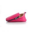 Rose et Chocolat Zipper Soft Soles Shoes Fuchsia