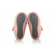 Rose et Chocolat Zipper Rubber Soles Shoes Pink Rose