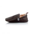 Rose et Chocolat Zipper Rubber Soles Shoes Brown