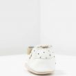 Rose et Chocolat Classic Shoes Polka Dot White White