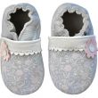 Rose et Chocolat Classic Shoes Paisley Grey Pink