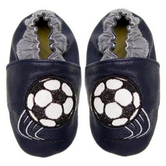 Rose et Chocolat Classic Shoes Soccer Star Navy