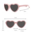 Ella - Rose Heart Baby Sunglasses