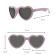 Ella - Lilac Heart Baby Sunglasses