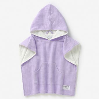 Hooded Beach Towel - Lavender (0-2 Years)