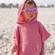 Hooded Beach Towel - Coral Pink (2-6 Years)