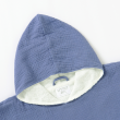 Hooded Beach Towel - Sea Blue (6-10 Years)