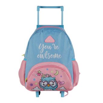 Nomad Pre School Trolley Bag Cute owl