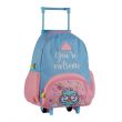 Nomad Pre School Trolley Bag Cute owl