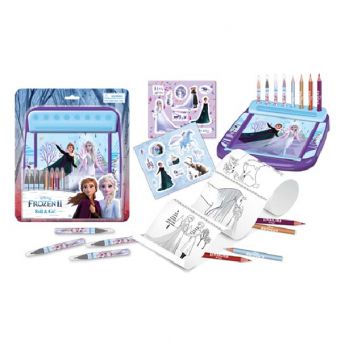 Frozen Roll and Go Coloring