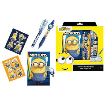 Minions The Rise of Gru Secret Notebook With Magic Pen