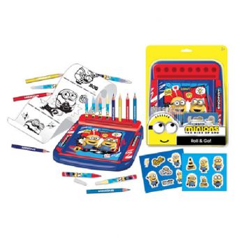 Minions The Rise of Gru Roll and Go Coloring