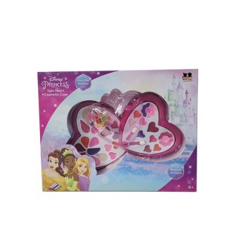 Princess - 2 Decks Heart Shape Cosmetic Case