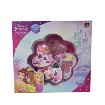 Princess - 4 Decks Heart Shape Cosmetic Case