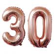 Number 30 Party Birthday Foil Balloon Set 40inch