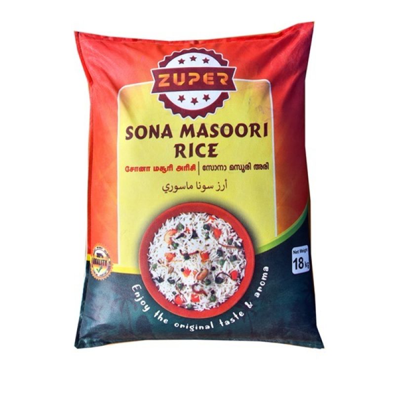 Zuper Steamed Sona Masoori White Rice