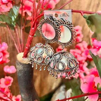 Oxidized Jhumka