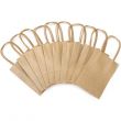 10-Piece Value Pack Paper Bags Beige
