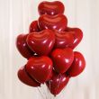 10-Piece Metallic Finish Latex Party Decoration Balloon Set For Celebrations